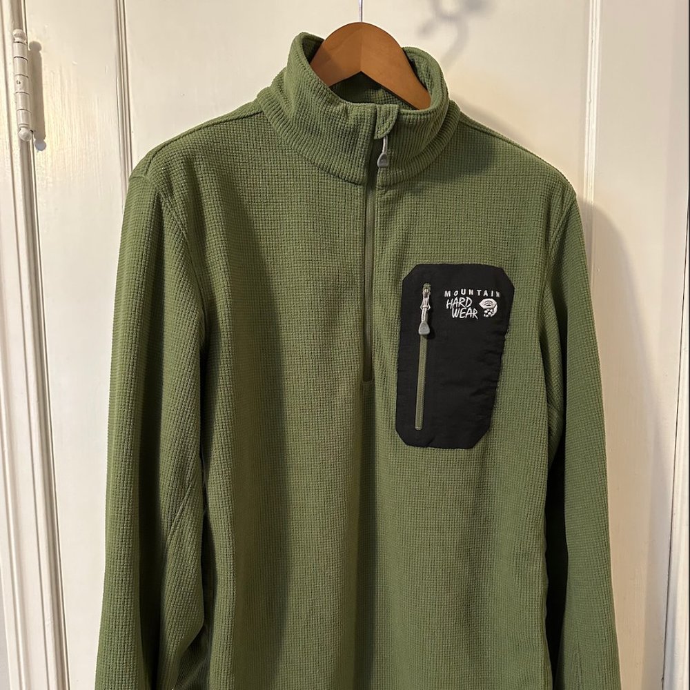 Mountain Hardwear Quarter Zip Fleece Jacket